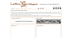 Desktop Screenshot of laltrasardegna.it